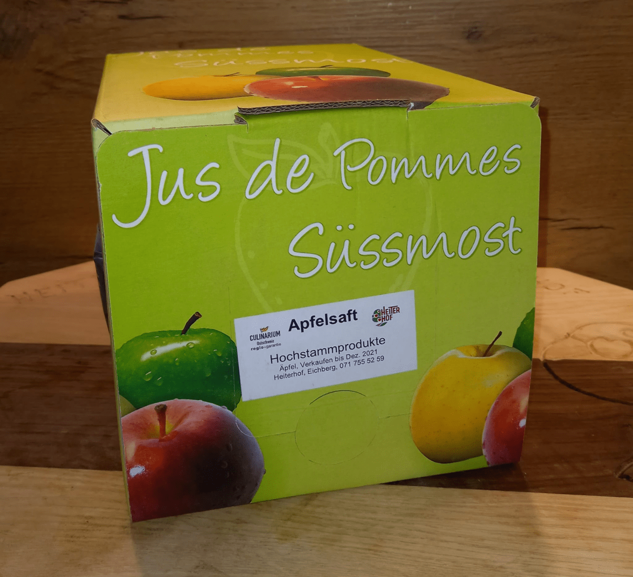 Apfelsaft in Bag in Box