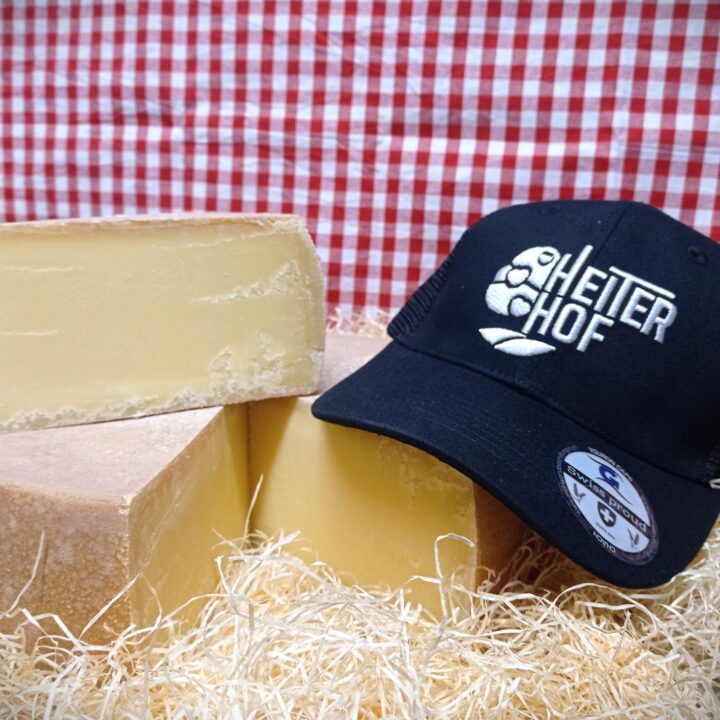 Bündner Alpkäse würzig mit Heiterhofcap